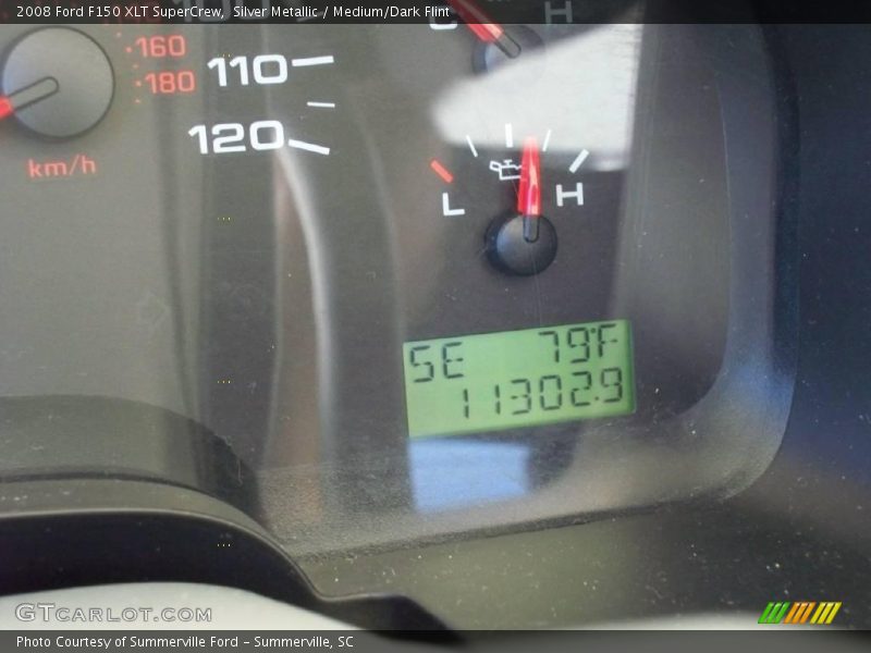Silver Metallic / Medium/Dark Flint 2008 Ford F150 XLT SuperCrew