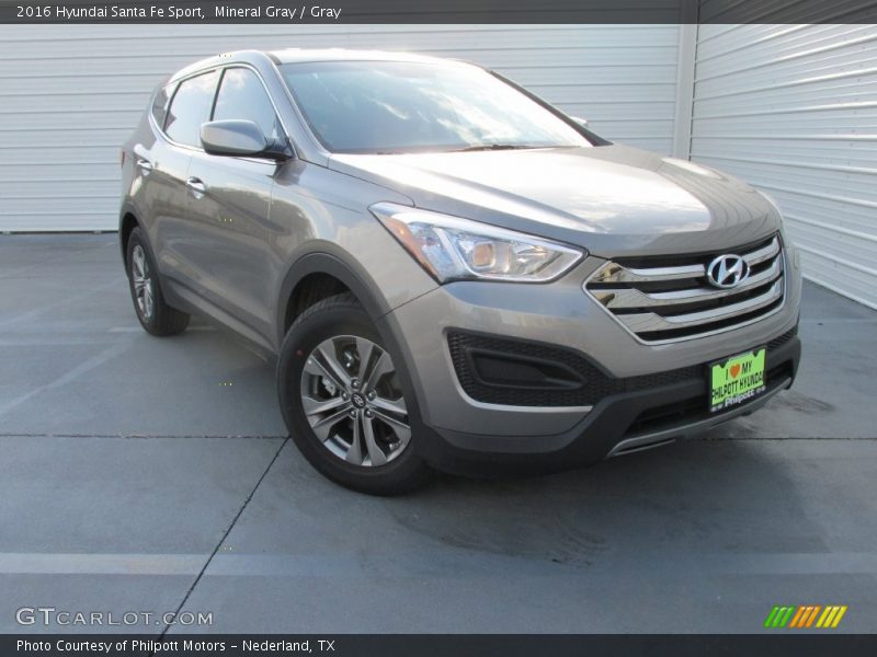 Mineral Gray / Gray 2016 Hyundai Santa Fe Sport