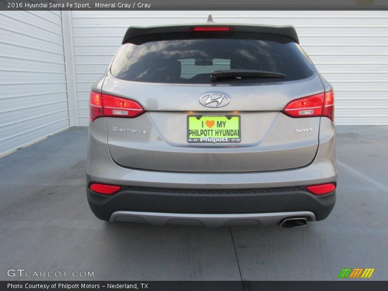 Mineral Gray / Gray 2016 Hyundai Santa Fe Sport
