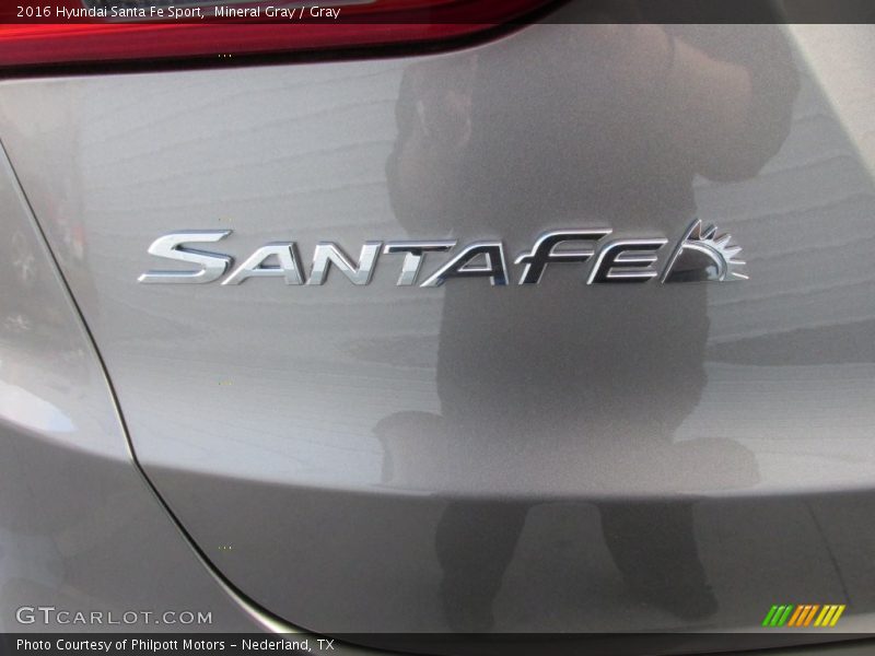 Mineral Gray / Gray 2016 Hyundai Santa Fe Sport