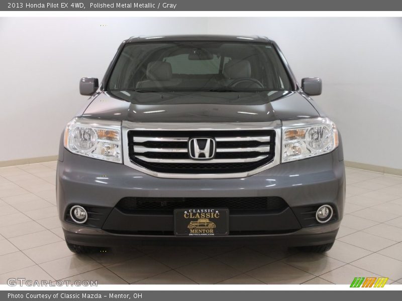 Polished Metal Metallic / Gray 2013 Honda Pilot EX 4WD