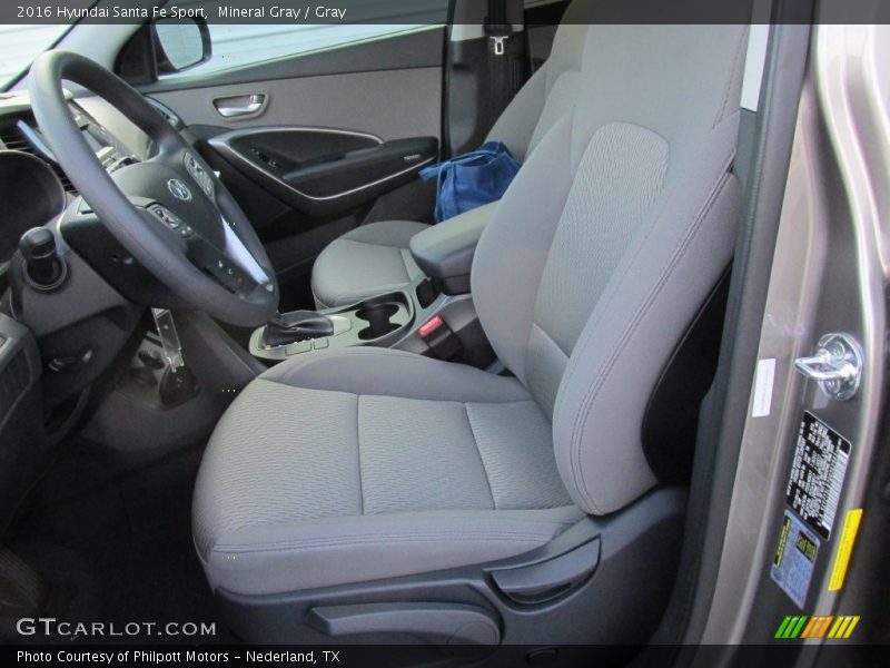 Mineral Gray / Gray 2016 Hyundai Santa Fe Sport