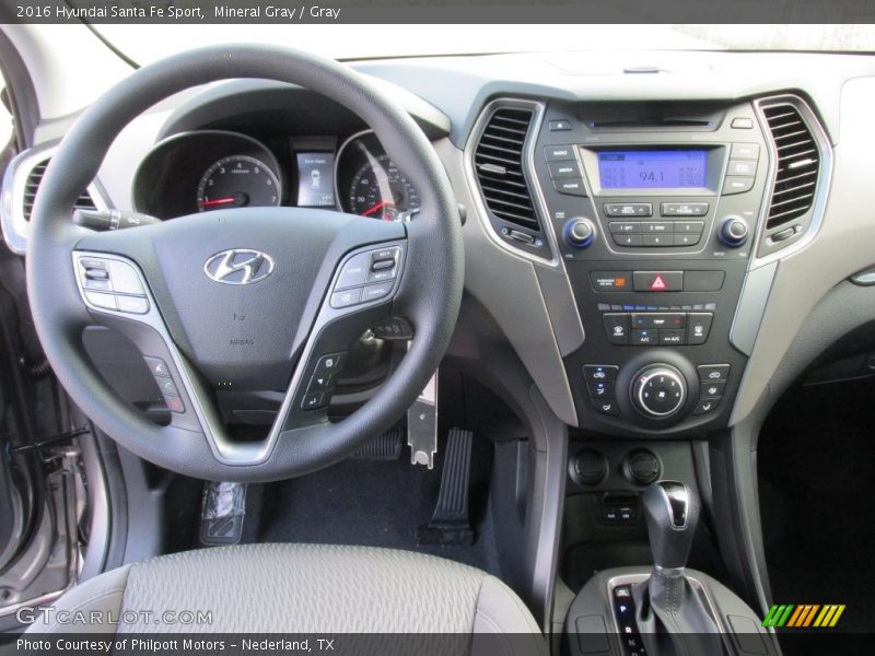 Mineral Gray / Gray 2016 Hyundai Santa Fe Sport