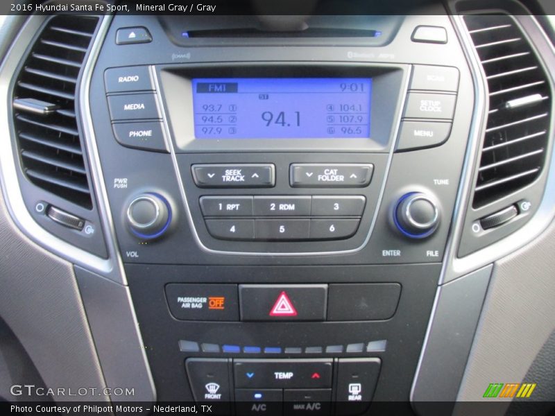 Mineral Gray / Gray 2016 Hyundai Santa Fe Sport