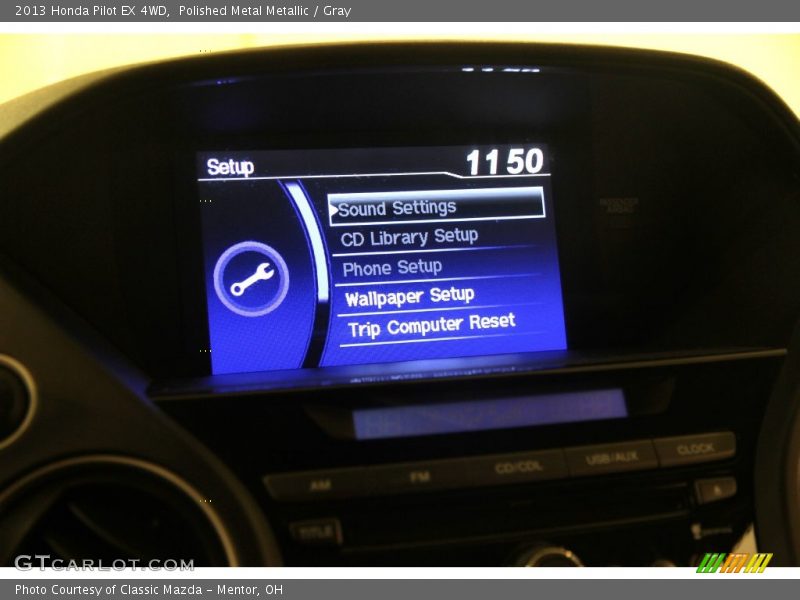 Polished Metal Metallic / Gray 2013 Honda Pilot EX 4WD
