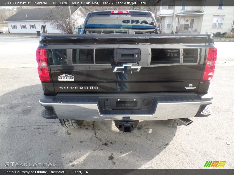 Black / Dark Ash/Jet Black 2016 Chevrolet Silverado 2500HD WT Double Cab 4x4