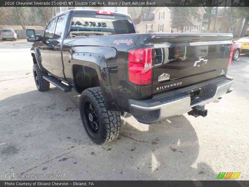 Black / Dark Ash/Jet Black 2016 Chevrolet Silverado 2500HD WT Double Cab 4x4