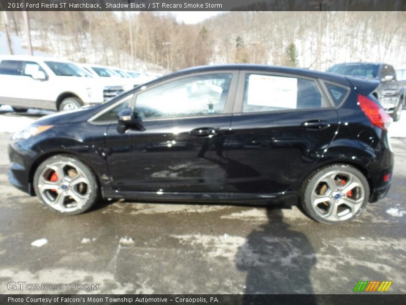 Shadow Black / ST Recaro Smoke Storm 2016 Ford Fiesta ST Hatchback