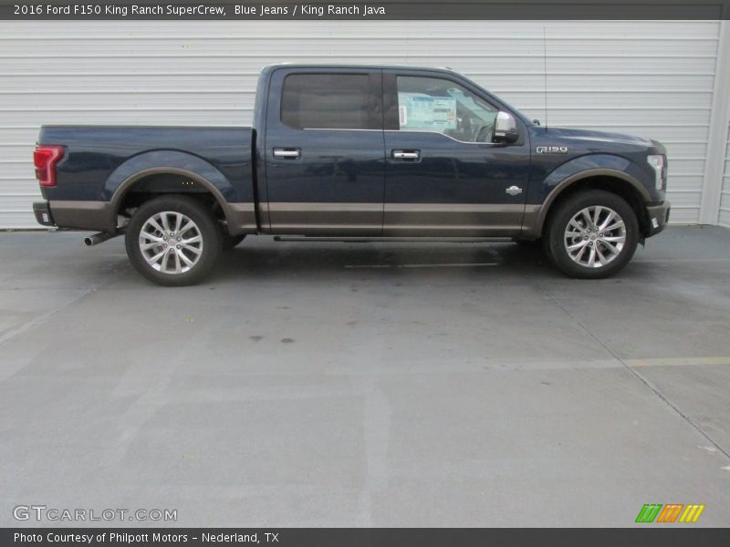  2016 F150 King Ranch SuperCrew Blue Jeans
