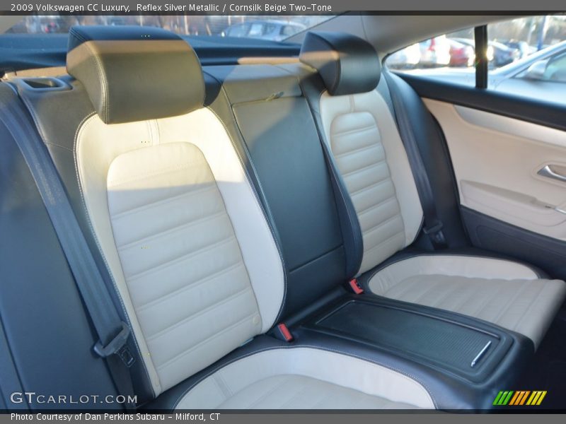 Reflex Silver Metallic / Cornsilk Beige Two-Tone 2009 Volkswagen CC Luxury