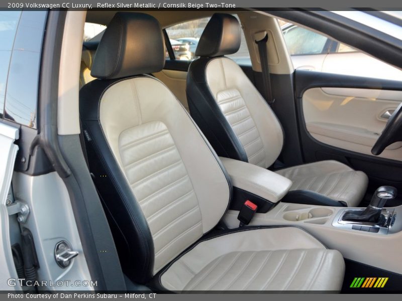 Reflex Silver Metallic / Cornsilk Beige Two-Tone 2009 Volkswagen CC Luxury