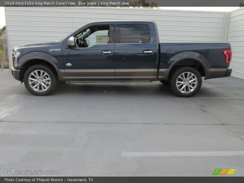 Blue Jeans / King Ranch Java 2016 Ford F150 King Ranch SuperCrew