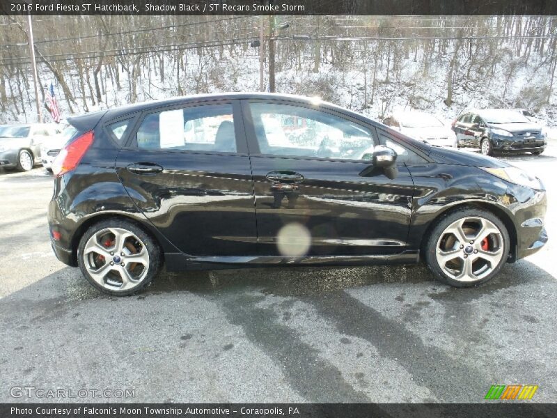 Shadow Black / ST Recaro Smoke Storm 2016 Ford Fiesta ST Hatchback