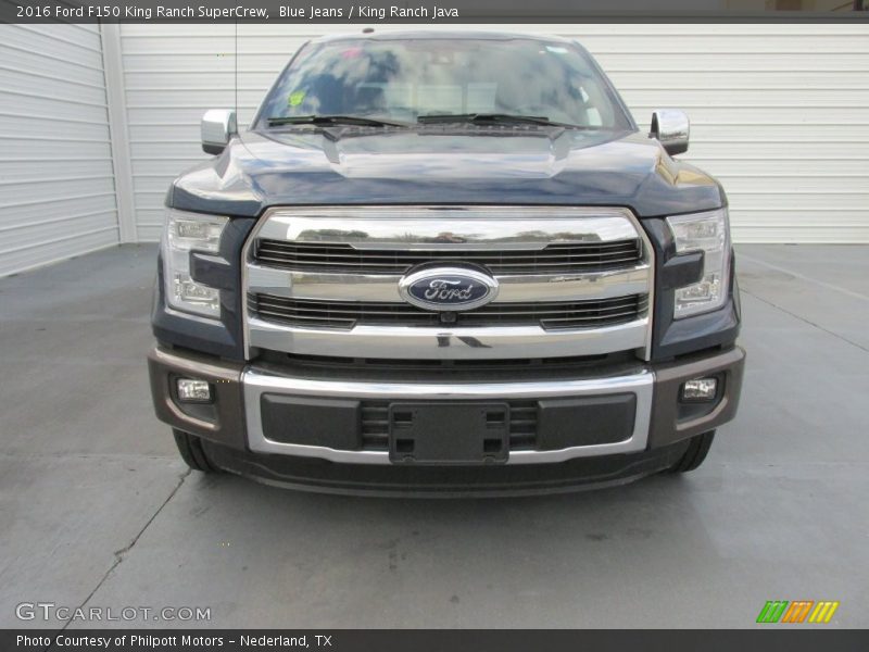 Blue Jeans / King Ranch Java 2016 Ford F150 King Ranch SuperCrew