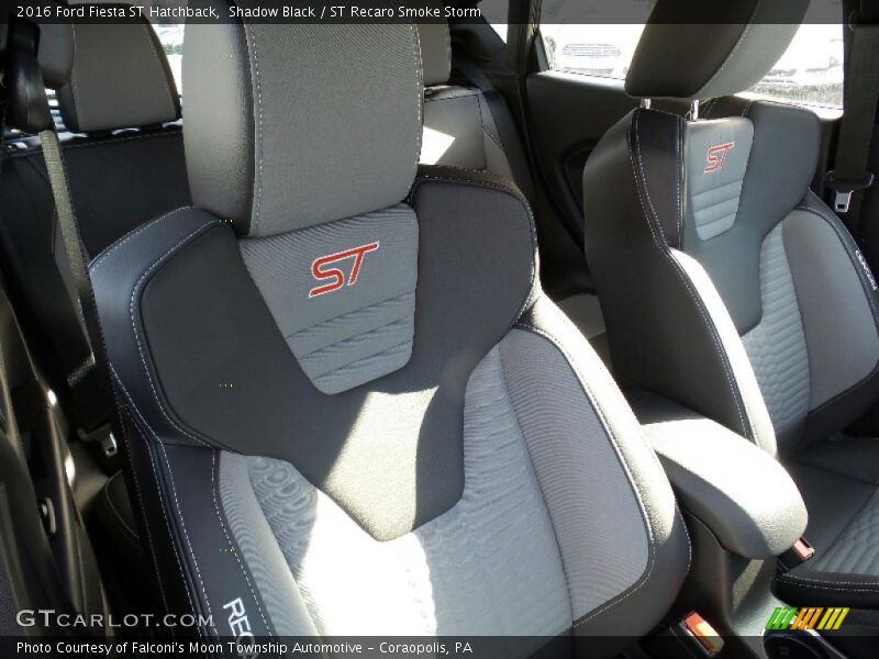 Front Seat of 2016 Fiesta ST Hatchback