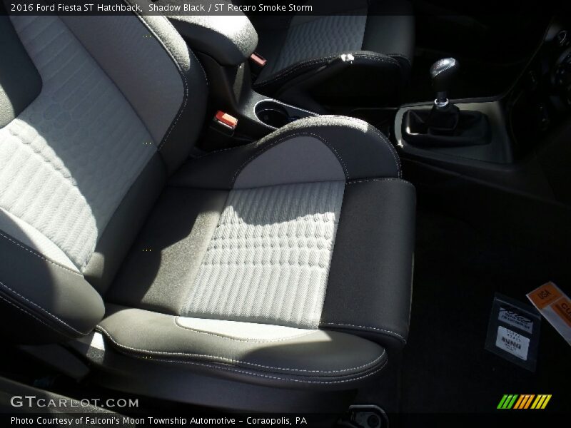 Shadow Black / ST Recaro Smoke Storm 2016 Ford Fiesta ST Hatchback