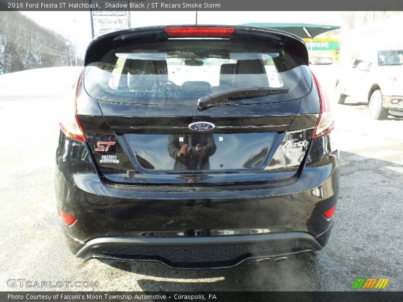 Shadow Black / ST Recaro Smoke Storm 2016 Ford Fiesta ST Hatchback