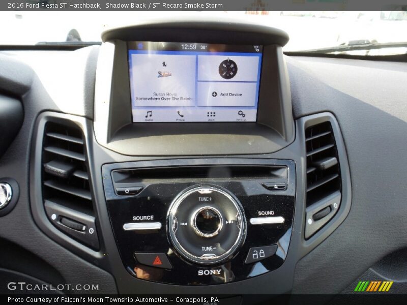 Controls of 2016 Fiesta ST Hatchback