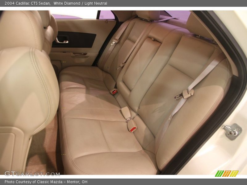 White Diamond / Light Neutral 2004 Cadillac CTS Sedan