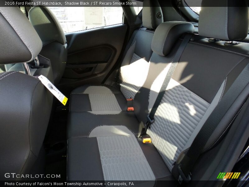 Rear Seat of 2016 Fiesta ST Hatchback