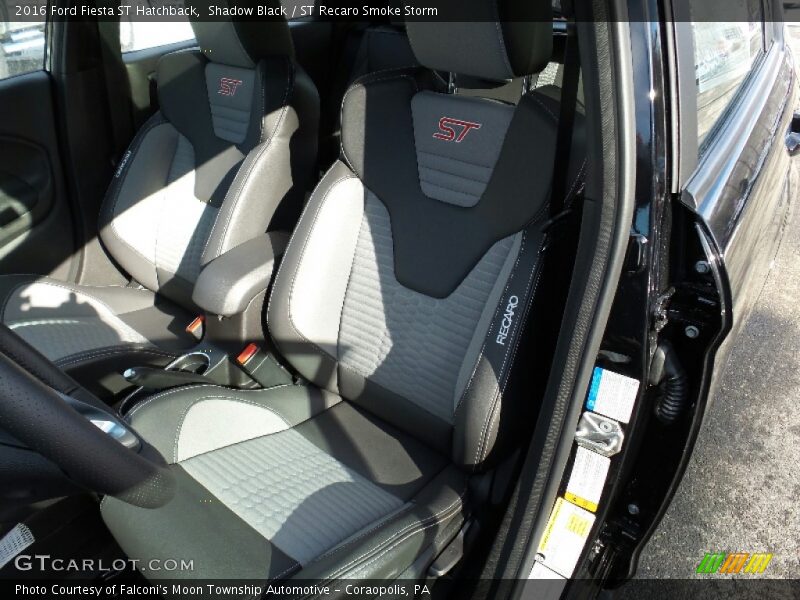 Front Seat of 2016 Fiesta ST Hatchback