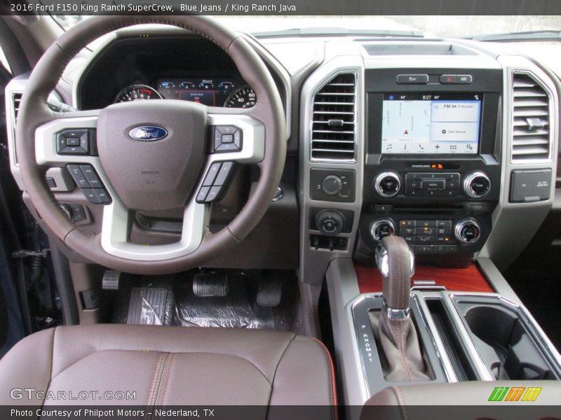 Dashboard of 2016 F150 King Ranch SuperCrew