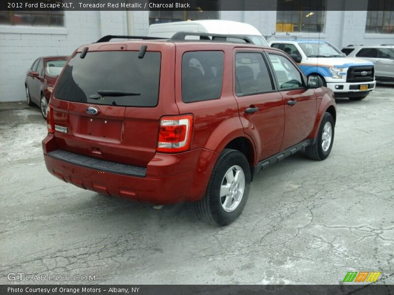 Toreador Red Metallic / Charcoal Black 2012 Ford Escape XLT