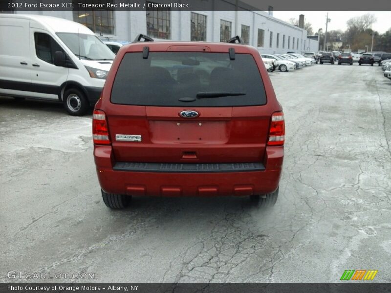 Toreador Red Metallic / Charcoal Black 2012 Ford Escape XLT
