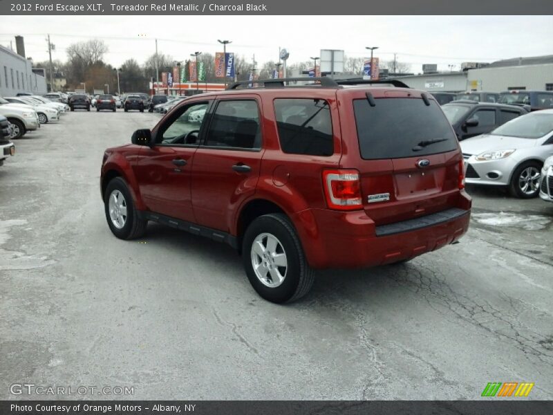 Toreador Red Metallic / Charcoal Black 2012 Ford Escape XLT