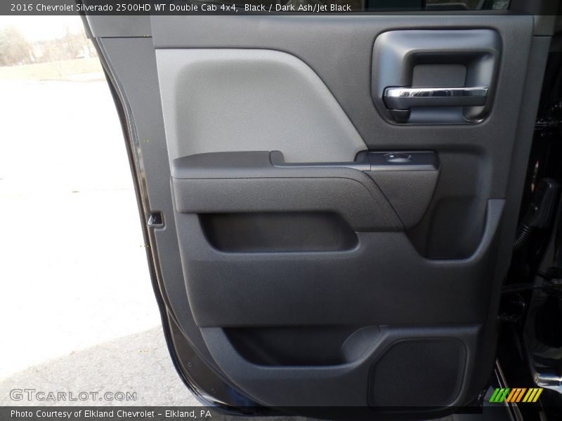 Black / Dark Ash/Jet Black 2016 Chevrolet Silverado 2500HD WT Double Cab 4x4