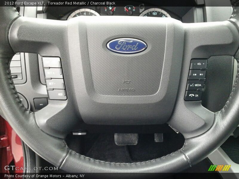 Toreador Red Metallic / Charcoal Black 2012 Ford Escape XLT