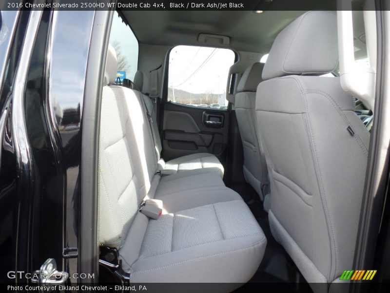 Black / Dark Ash/Jet Black 2016 Chevrolet Silverado 2500HD WT Double Cab 4x4