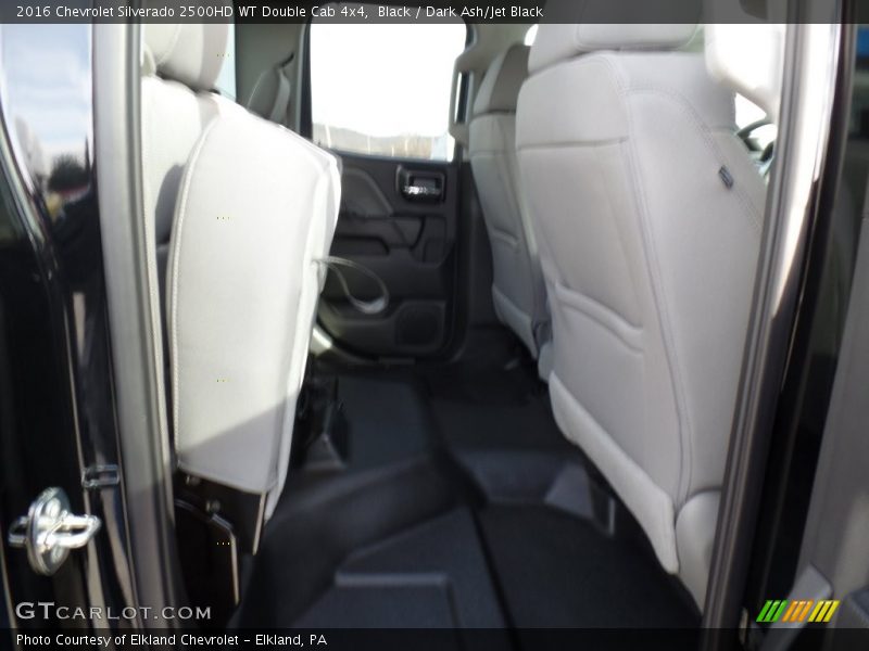 Black / Dark Ash/Jet Black 2016 Chevrolet Silverado 2500HD WT Double Cab 4x4