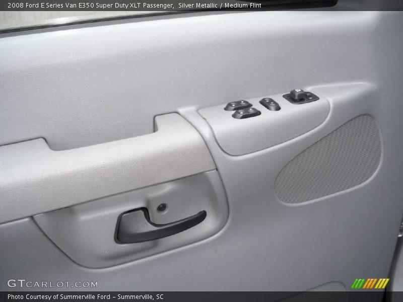 Silver Metallic / Medium Flint 2008 Ford E Series Van E350 Super Duty XLT Passenger