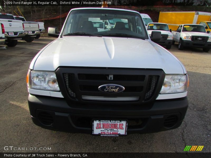 Oxford White / Medium Dark Flint 2009 Ford Ranger XL Regular Cab