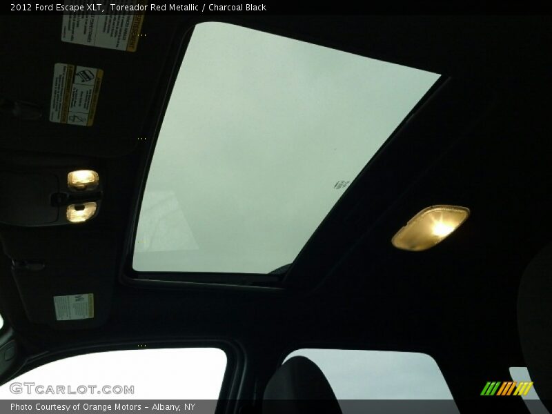 Toreador Red Metallic / Charcoal Black 2012 Ford Escape XLT