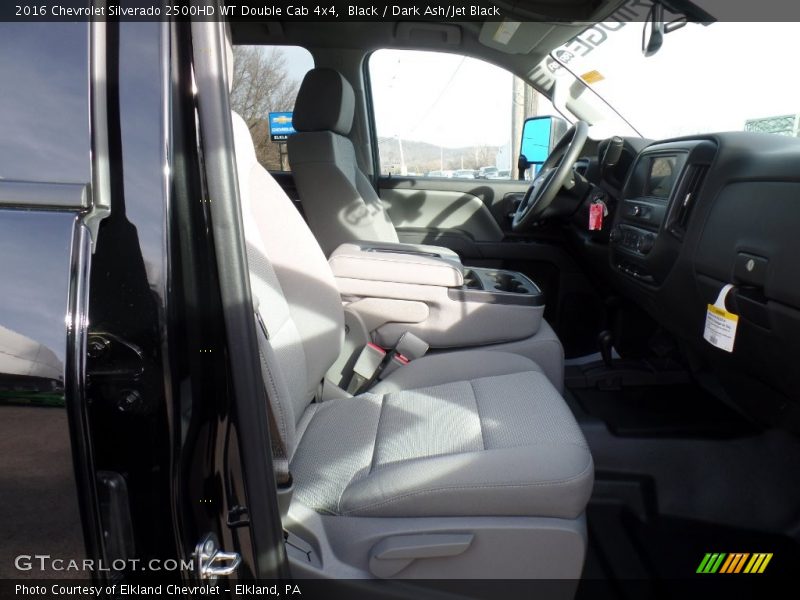 Black / Dark Ash/Jet Black 2016 Chevrolet Silverado 2500HD WT Double Cab 4x4