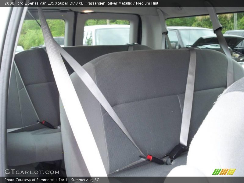 Silver Metallic / Medium Flint 2008 Ford E Series Van E350 Super Duty XLT Passenger