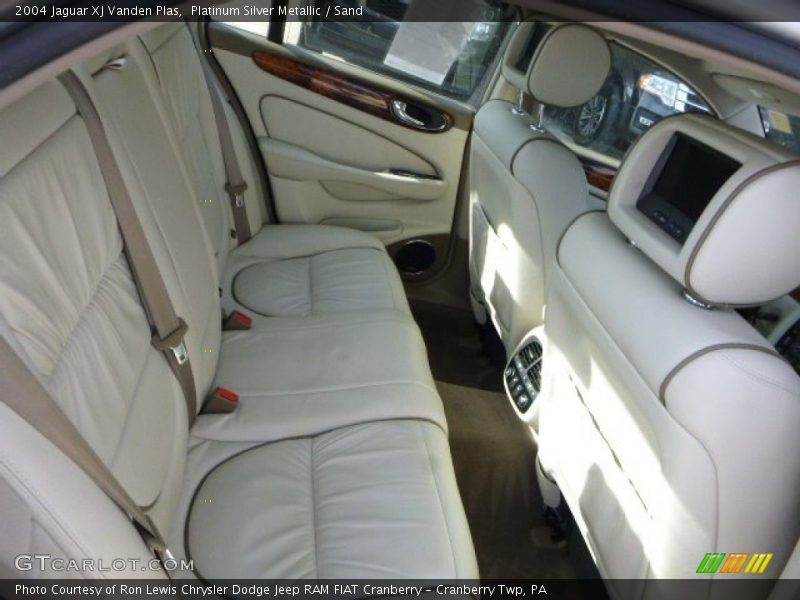 Platinum Silver Metallic / Sand 2004 Jaguar XJ Vanden Plas