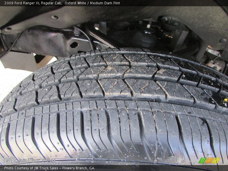 Oxford White / Medium Dark Flint 2009 Ford Ranger XL Regular Cab