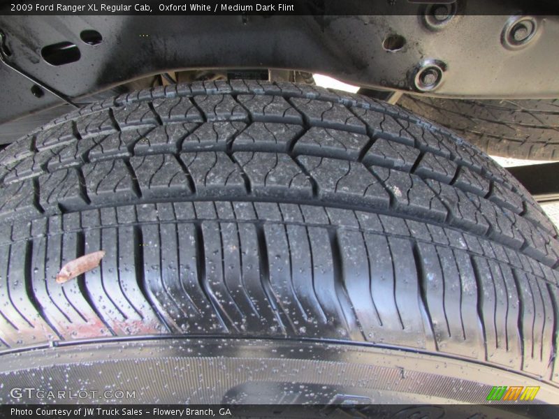 Oxford White / Medium Dark Flint 2009 Ford Ranger XL Regular Cab