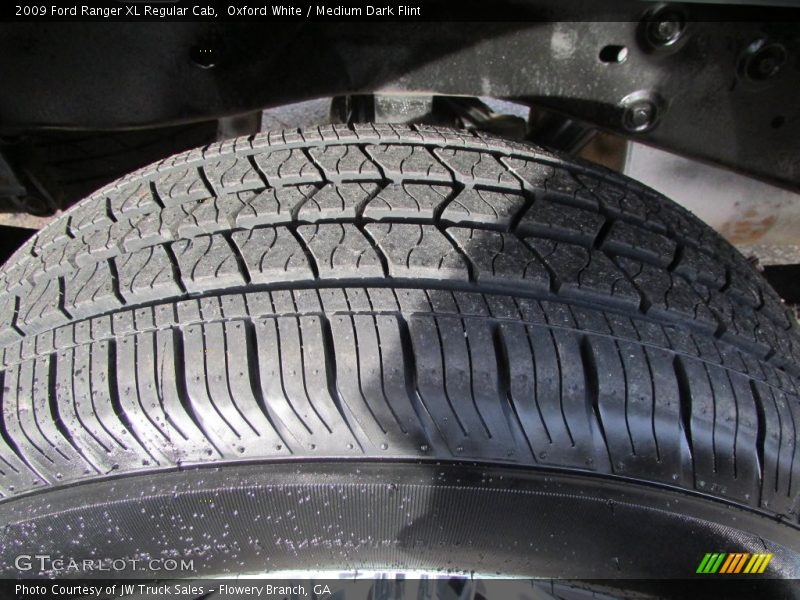 Oxford White / Medium Dark Flint 2009 Ford Ranger XL Regular Cab