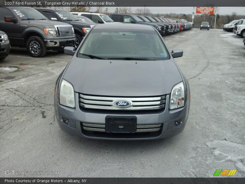 Tungsten Grey Metallic / Charcoal Black 2007 Ford Fusion SE