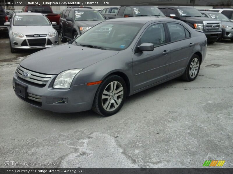 Tungsten Grey Metallic / Charcoal Black 2007 Ford Fusion SE