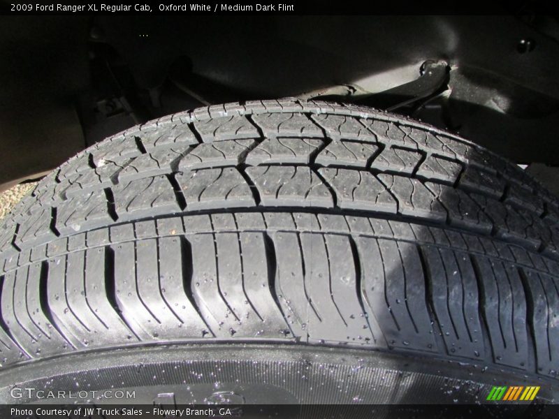 Oxford White / Medium Dark Flint 2009 Ford Ranger XL Regular Cab