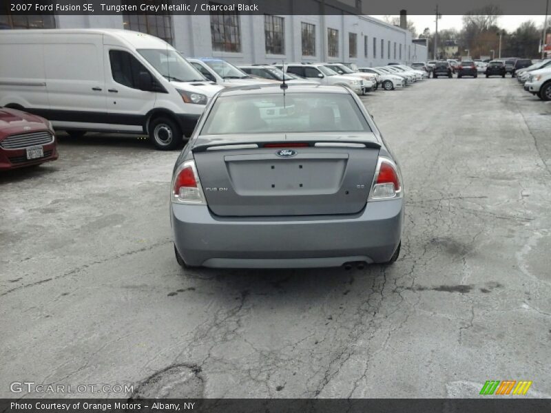 Tungsten Grey Metallic / Charcoal Black 2007 Ford Fusion SE