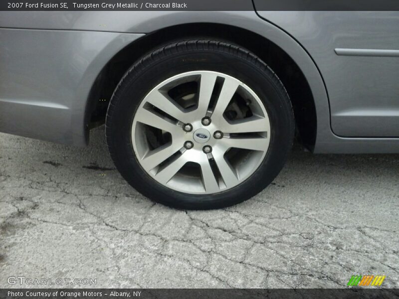 Tungsten Grey Metallic / Charcoal Black 2007 Ford Fusion SE