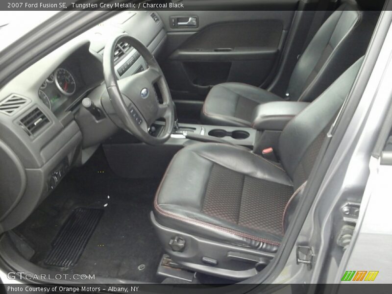 Tungsten Grey Metallic / Charcoal Black 2007 Ford Fusion SE
