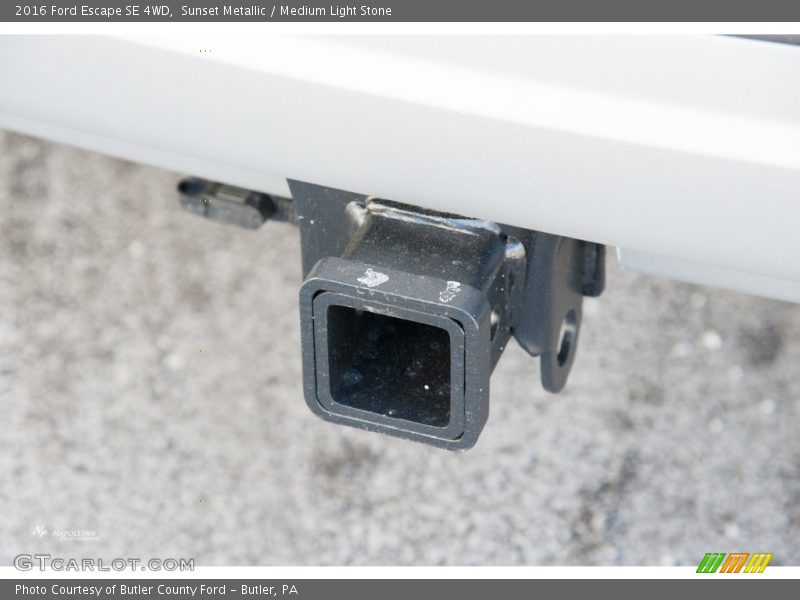 Sunset Metallic / Medium Light Stone 2016 Ford Escape SE 4WD