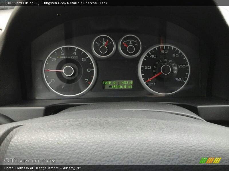 Tungsten Grey Metallic / Charcoal Black 2007 Ford Fusion SE